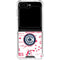 NBA Los Angeles Clippers Blast Logos Galaxy Z Flip6 Clear Case